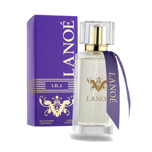 LANOÉ LILA - 100ml -  Aktion: da fehlerhafter Aufdruck auf dem Flacon/ ohne Geschenk-Verpackung